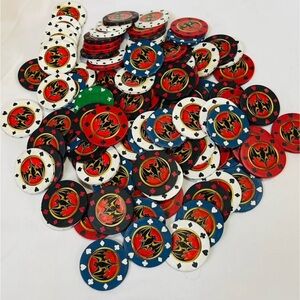 Bacardi Poker Game Chips